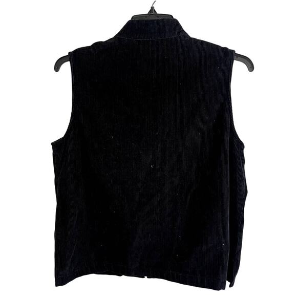 Womens Embroidered Corduroy Christmas Vest | Cardinals Stars | Size Large - Picture 4 of 4